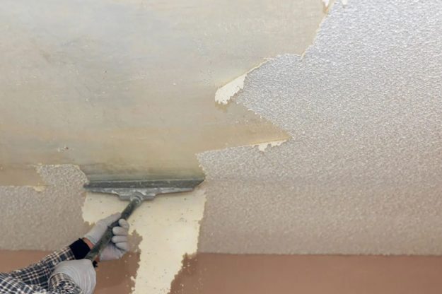 quitar el gotelé de las paredes